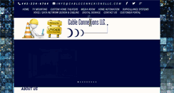 Desktop Screenshot of cableconnexionsllc.com
